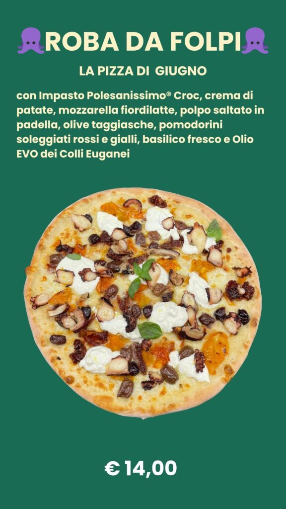 PIZZA DEL MESE DI GIUGNO
